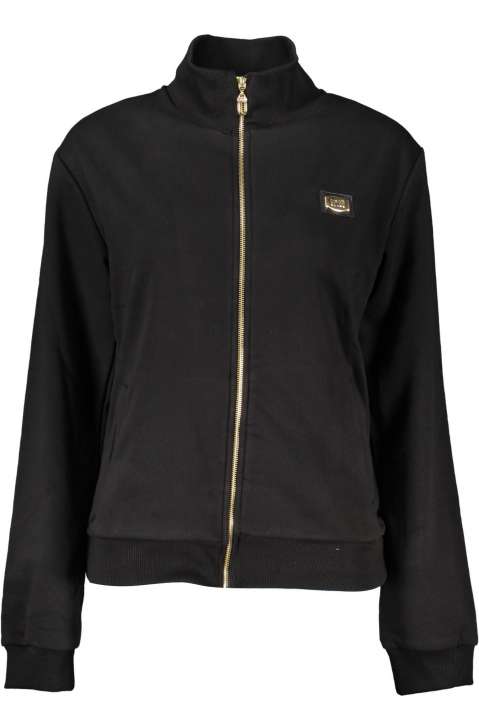 Priser på Cavalli Class Black Cotton Women Sweater