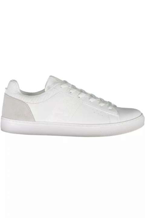 Priser på Napapijri White Leather Men Sneaker