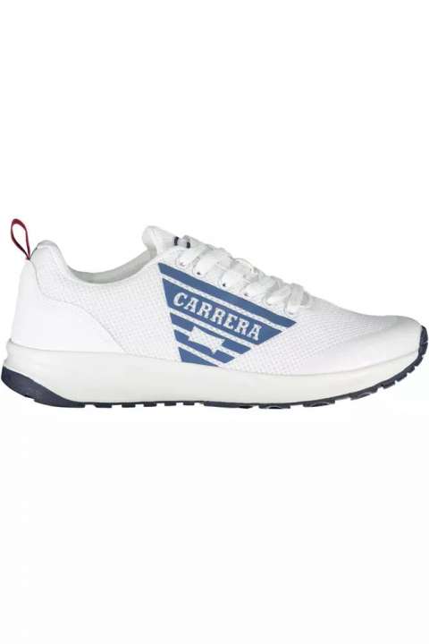 Priser på Carrera White Polyethylene Men Sneaker