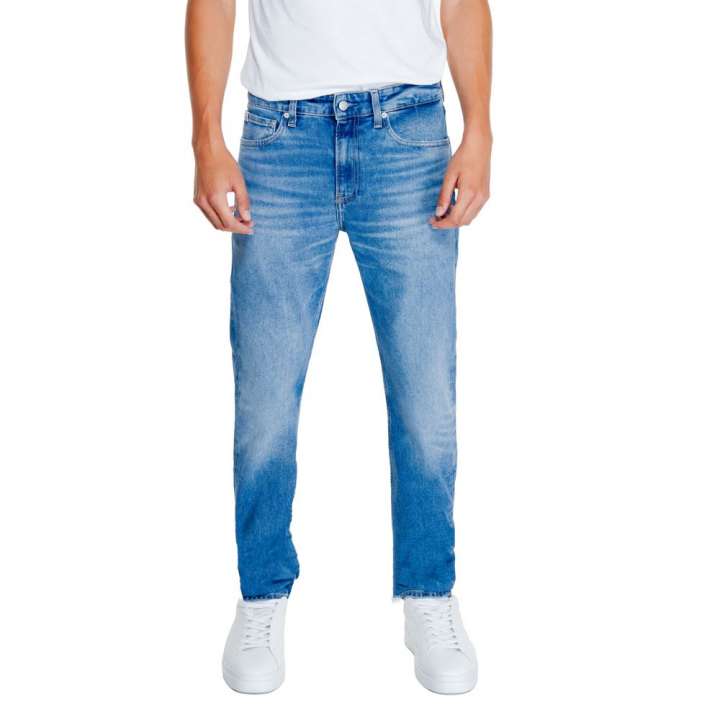 Priser på Calvin Klein Jeans Blue BETTER Cotton INITIATIVE Jeans & Pant