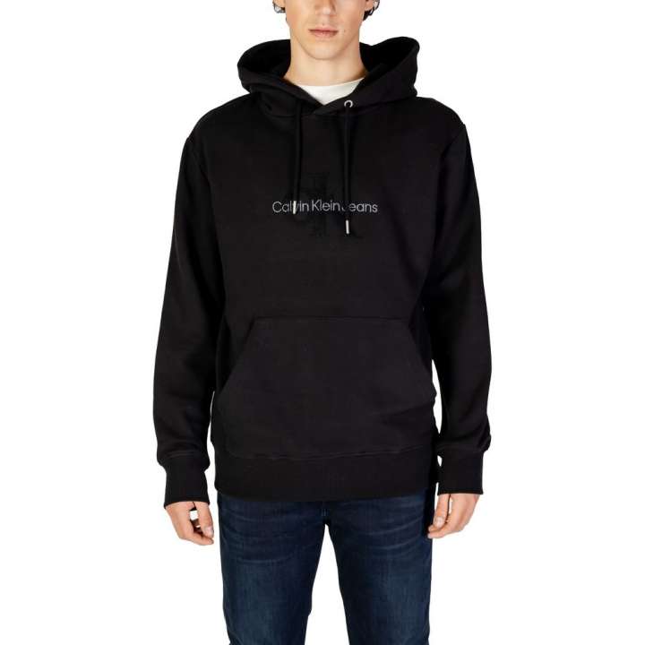 Priser på Calvin Klein Jeans Black Cotton Sweater