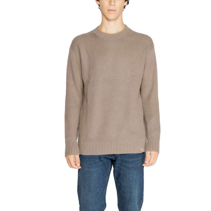 Priser på Calvin Klein Jeans Brown Organic Cotton Sweater