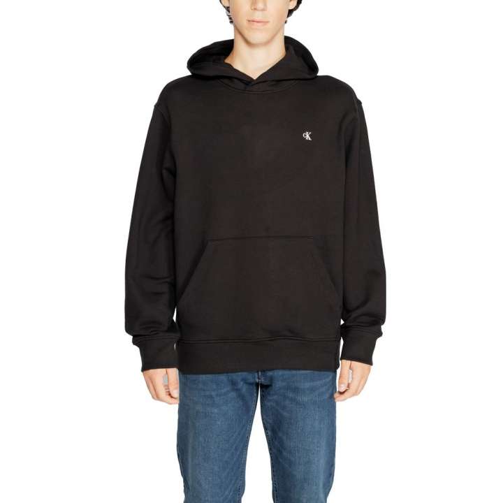 Priser på Calvin Klein Jeans Black Cotton Rigenerato Sweater