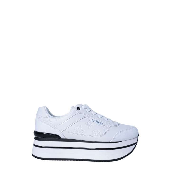 Priser på Guess White Polyester Sneaker