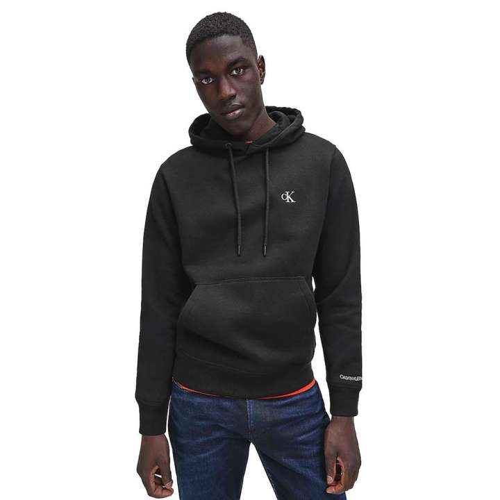 Priser på Calvin Klein Jeans Black Cotton Sweater