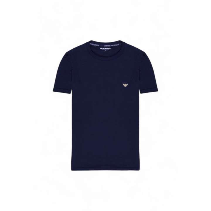 Priser på Emporio Armani Underwear Blue Cotton T-Shirt