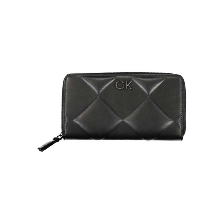 Priser på Calvin Klein Sleek Black RFID Blocking Wallet - Chic Accessory