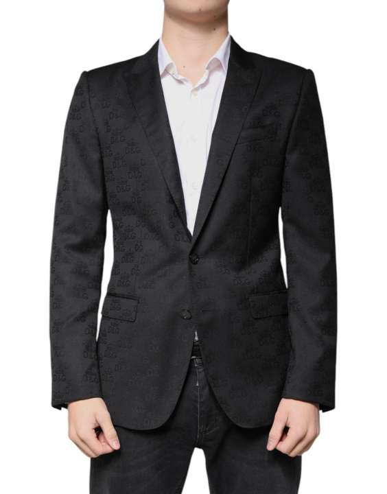 Priser på Dolce & Gabbana Black Wool Single Breasted Formal Blazer