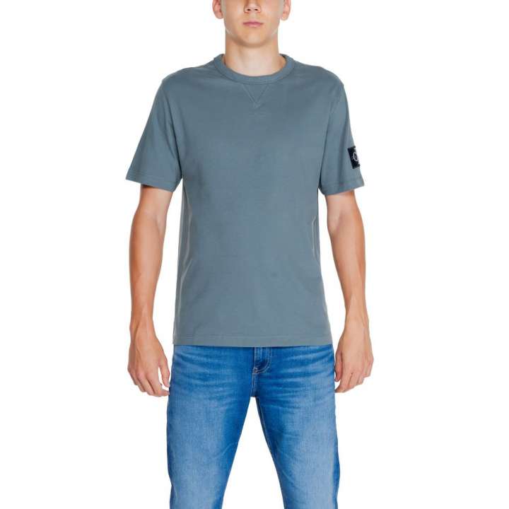 Priser på Calvin Klein Jeans Gray Cotton Rigenerato T-Shirt