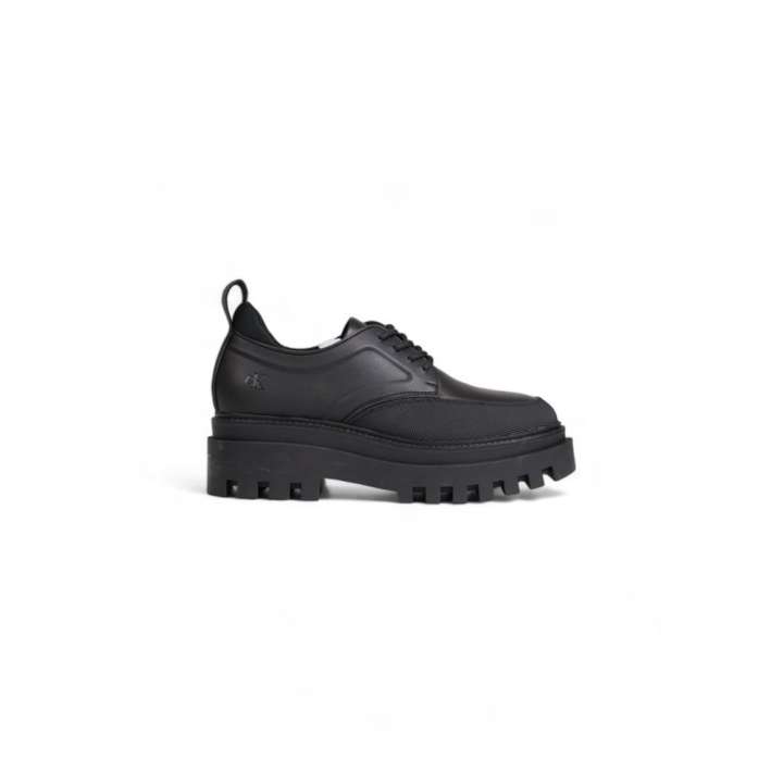 Priser på Calvin Klein Jeans Black Polyethylene Flat Shoe