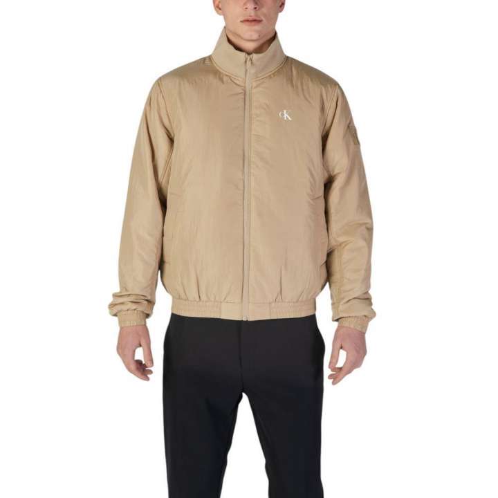 Priser på Calvin Klein Jeans Beige Polyamide Jacket