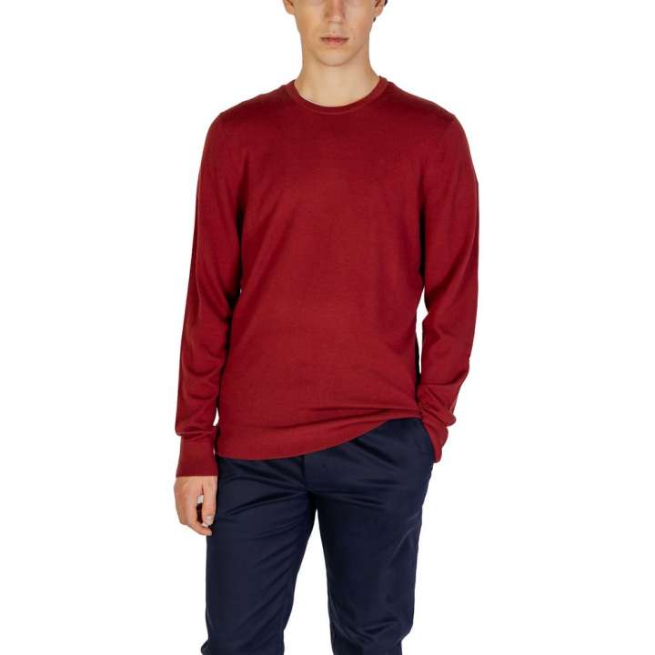 Priser på Calvin Klein Jeans Bordeaux Recycled Wool T-Shirt