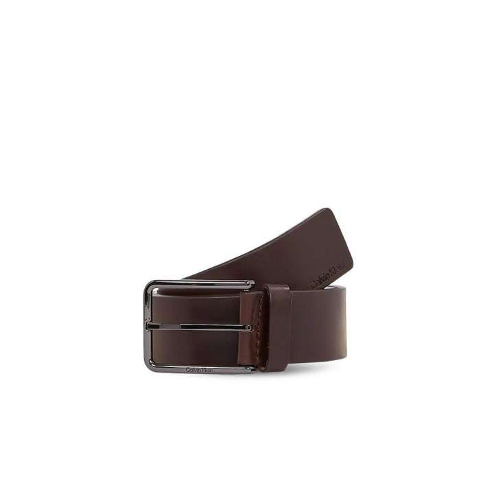 Priser på Calvin Klein Brown Leather Belt