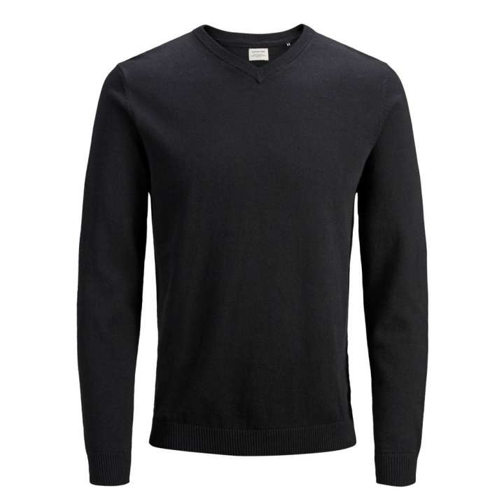 Priser på Jack Jones Black Cotton T-Shirt