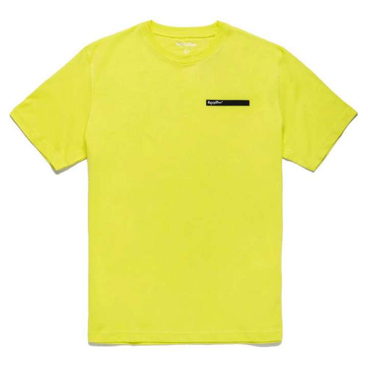 Priser på Refrigiwear Embossed Logo Cotton T-Shirt in Yellow