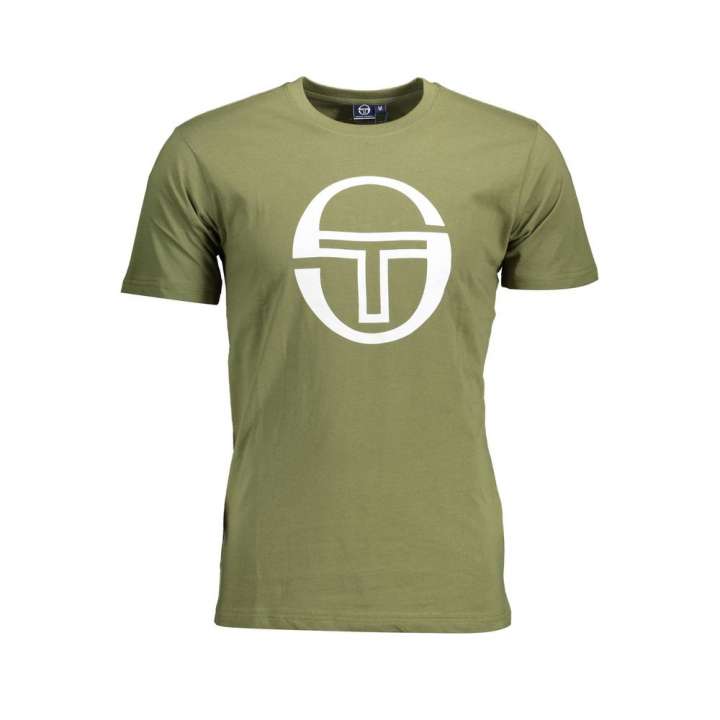 Priser på Sergio Tacchini Green Cotton T-Shirt