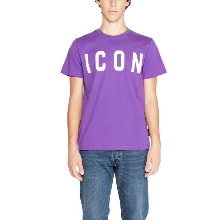 Priser på Icon Purple Cotton T-Shirt