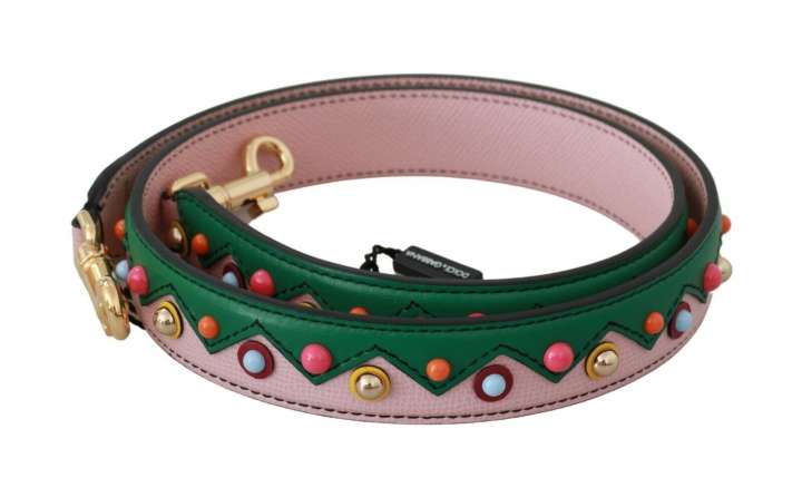 Priser på Dolce & Gabbana Elegant Multicolor Leather Shoulder Strap