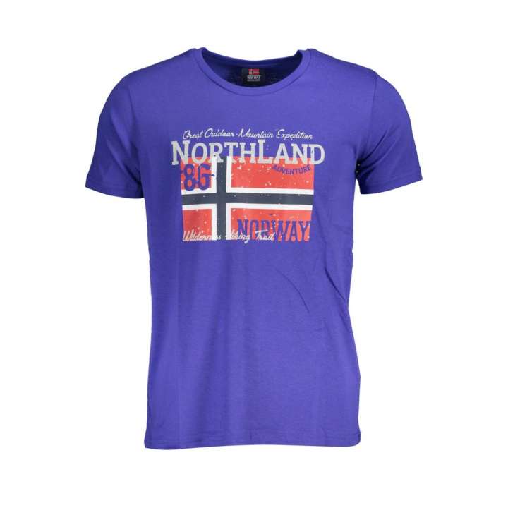 Priser på Norway 1963 Blue Cotton T-Shirt