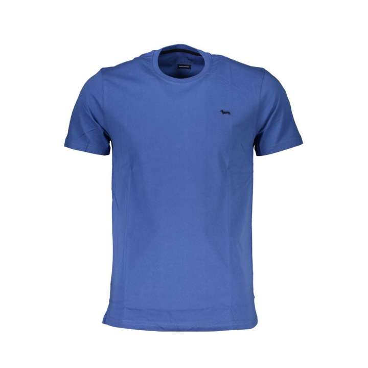 Priser på Harmont & Blaine Blue Cotton T-Shirt