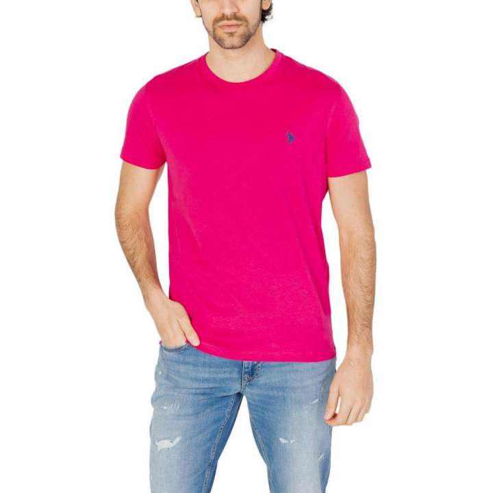 Priser på U.S. POLO ASSN. Pink Cotton T-Shirt