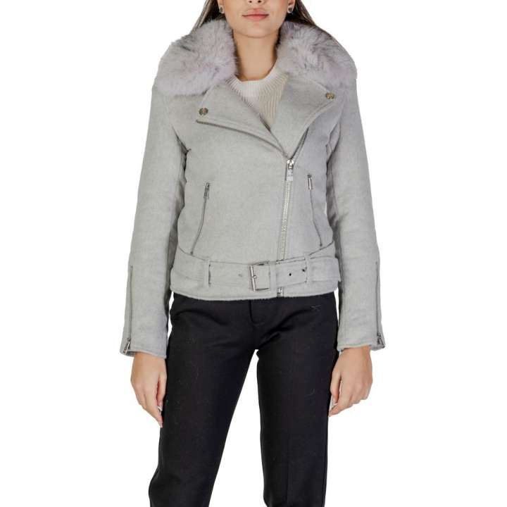 Priser på Guess Gray Polyester Jackets & Coat