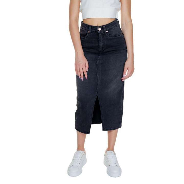 Priser på Vero Moda Black Cotton Skirt