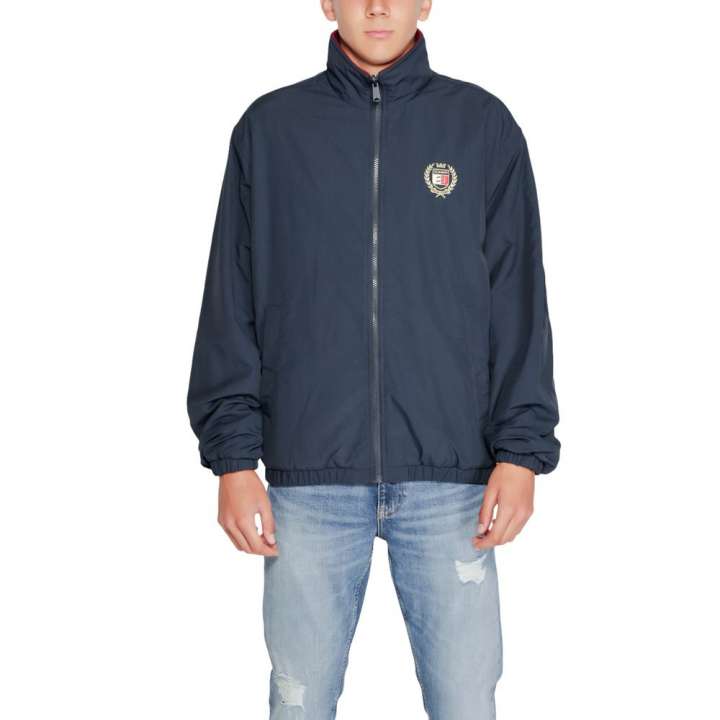 Priser på Tommy Hilfiger Jeans Blue Recycled Polyester Jacket