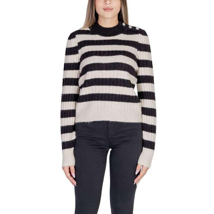 Priser på Vero Moda Beige Polyester Sweater