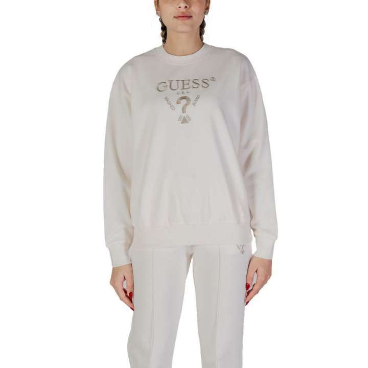 Priser på Guess Active Cream Polyester Sweater