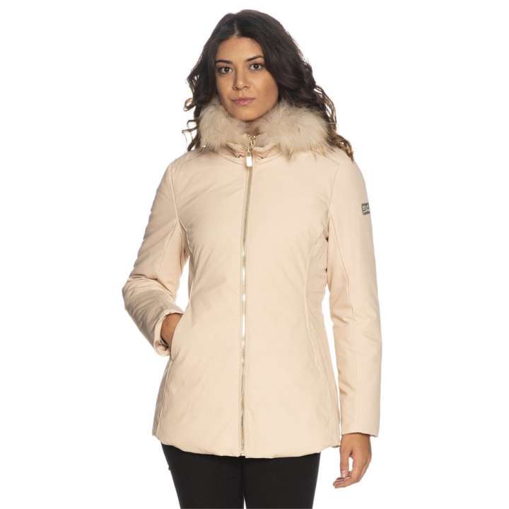 Priser på Yes Zee Beige Polyamide Women Jacket