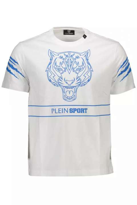 Priser på Plein Sport White Cotton Men T-Shirt