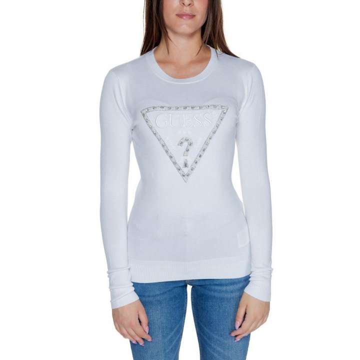 Priser på Guess White Viscose Tops & T-Shirt