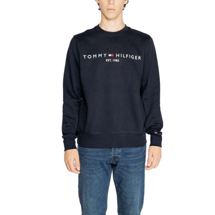 Priser på Tommy Hilfiger Blue Organic Cotton Sweater