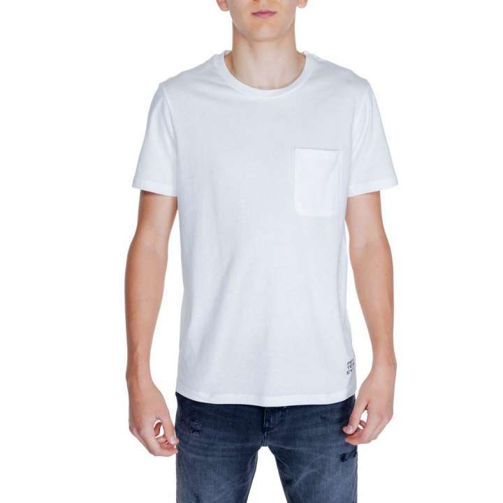 Priser på Peuterey White Cotton T-Shirt