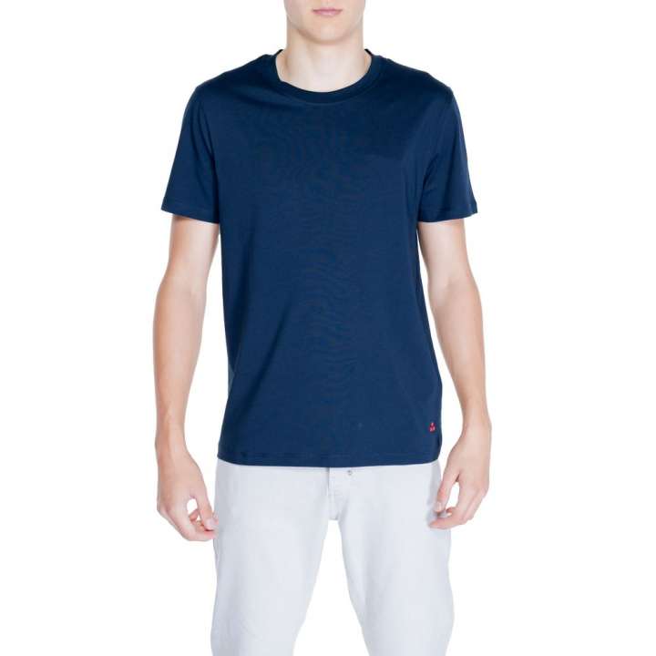 Priser på Peuterey Blue Cotton T-Shirt