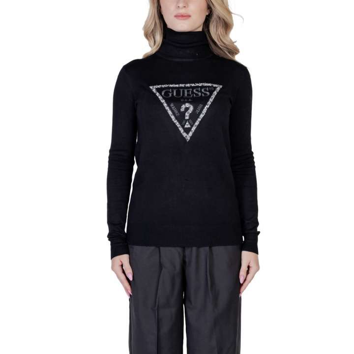 Priser på Guess Black Viscose Sweater