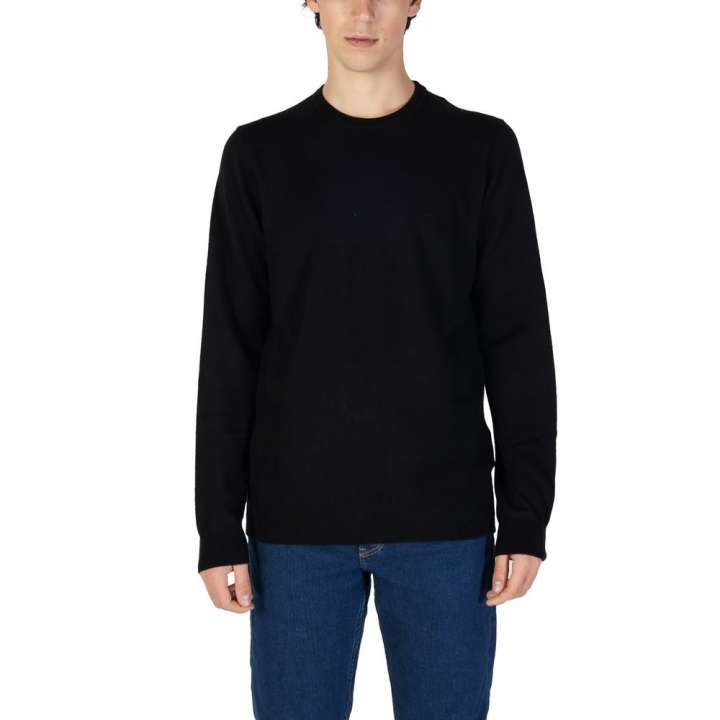 Priser på Gas Black Cotton Sweater