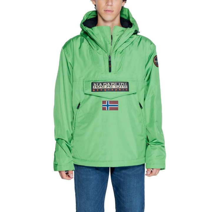 Priser på Napapijri Green Polyester Jacket