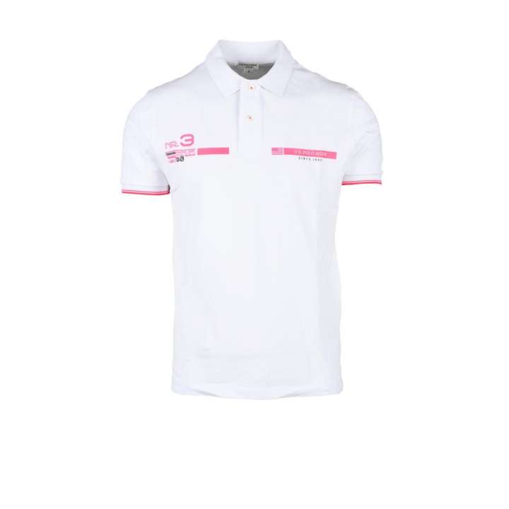 Priser på U.S. POLO ASSN. White Cotton Polo Shirt