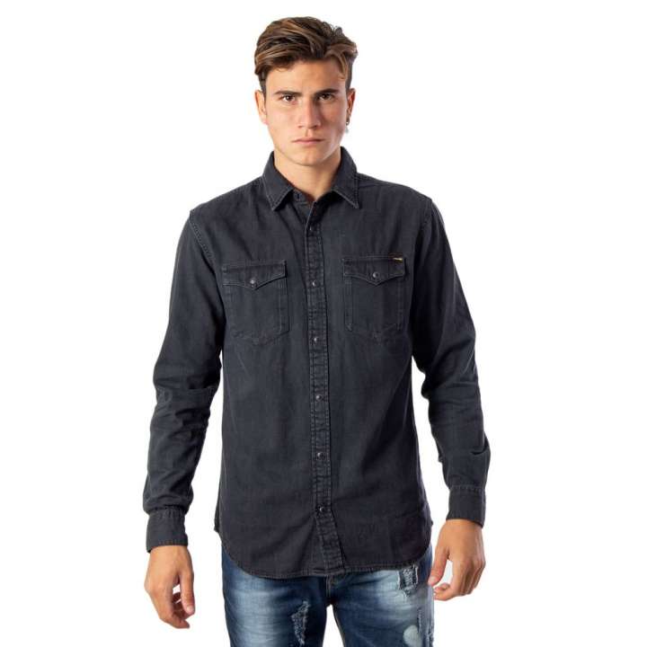 Priser på Jack Jones Black Jeans Shirt