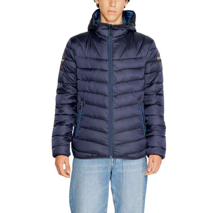 Priser på Napapijri Blue Nylon Jacket