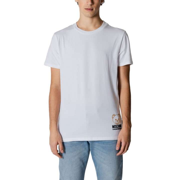 Priser på Moschino White Cotton T-Shirt