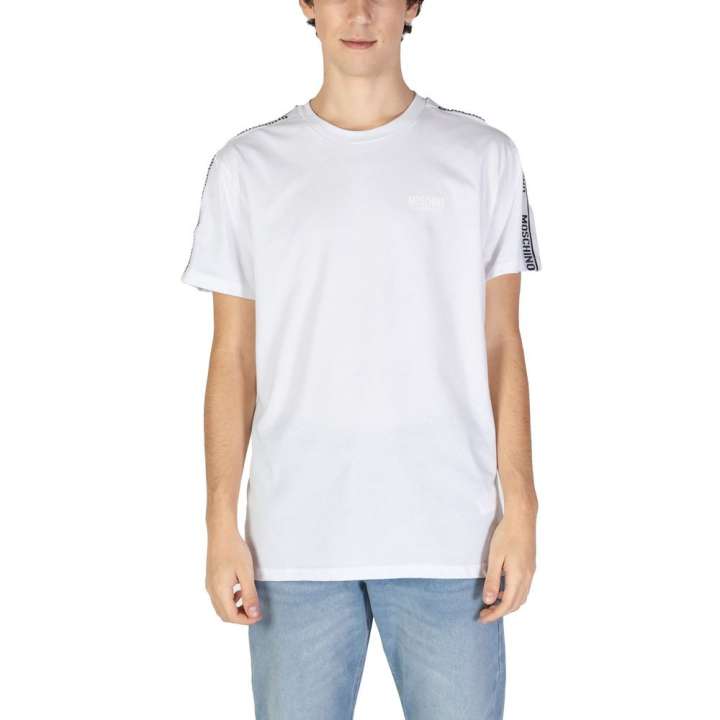 Priser på Moschino White Cotton T-Shirt