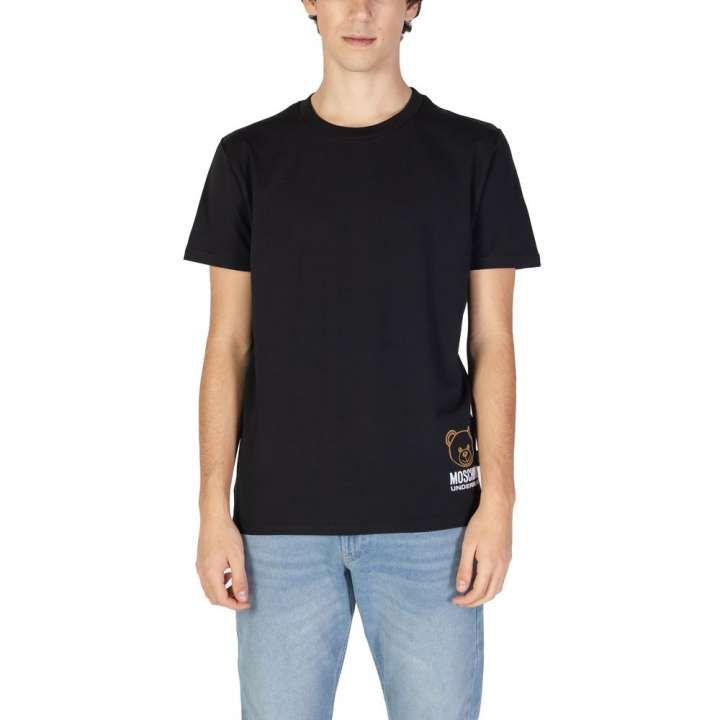 Priser på Moschino Black Cotton T-Shirt