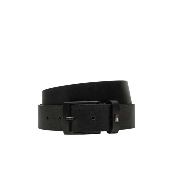 Priser på Tommy Hilfiger Black Leather Belt