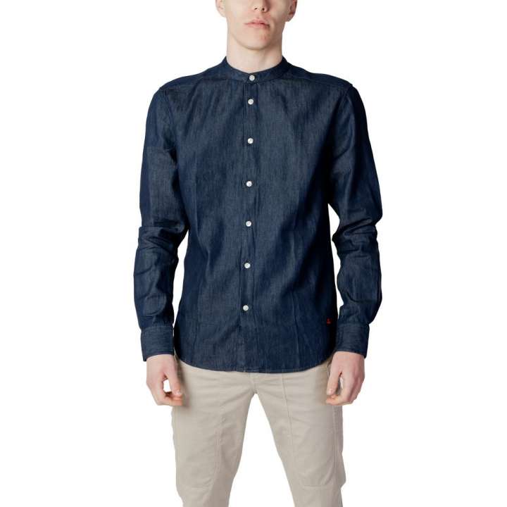 Priser på Peuterey Blue Cotton Shirt