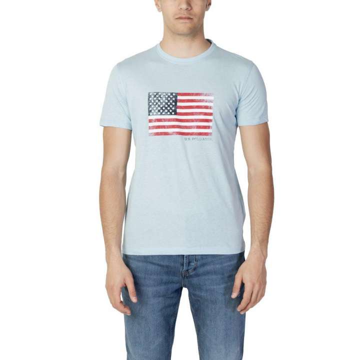 Priser på U.S. POLO ASSN. Blue Cotton T-Shirt