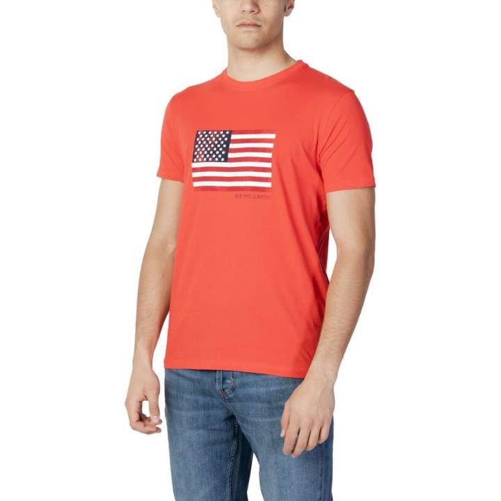 Priser på U.S. POLO ASSN. Red Cotton T-Shirt