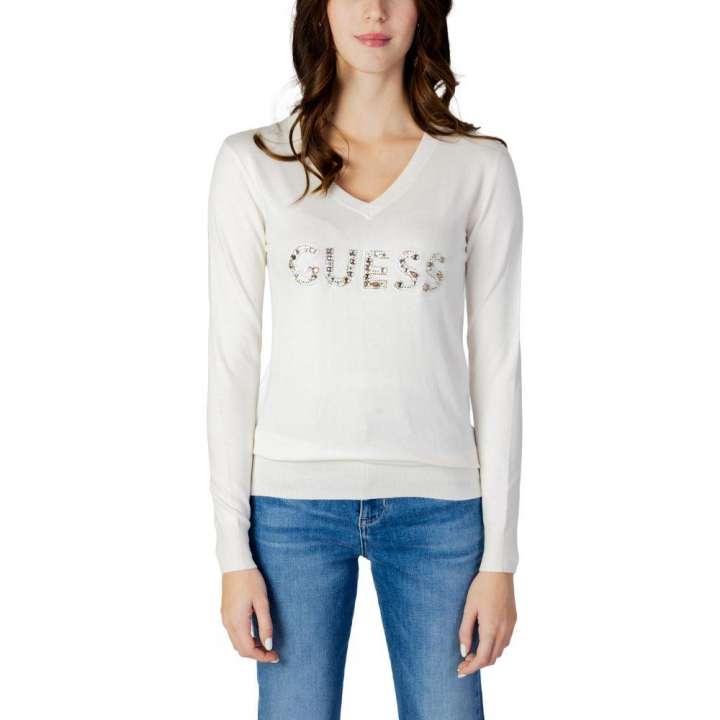 Priser på Guess White Viscose Tops & T-Shirt